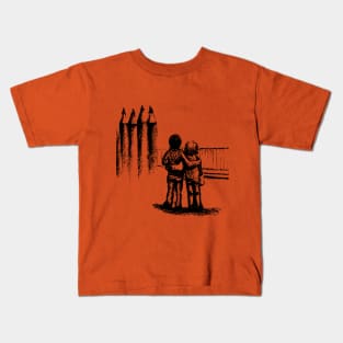 Children and pencils Kids T-Shirt
